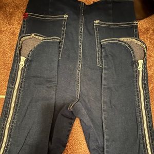 Urban outfitters zipper jeans